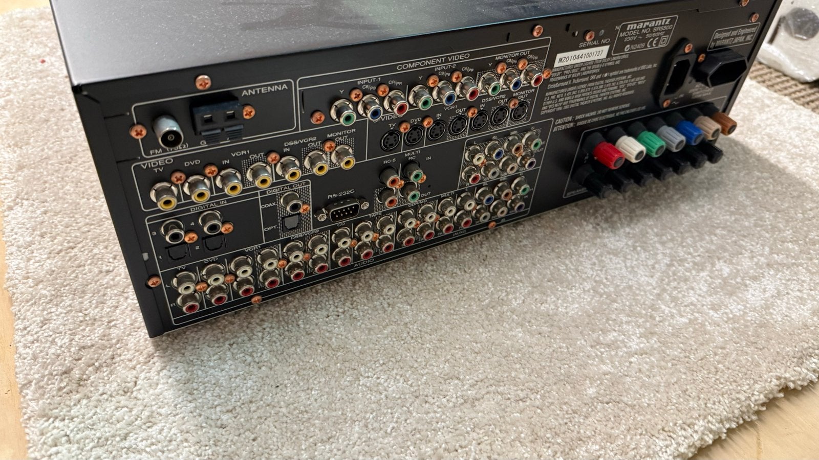 Marantz SR5500 AV Surround Receiver - Topkwaliteit Geluid, Audio, Tv en Foto, Versterkers en Receivers, Zo goed als nieuw, 120 watt of meer