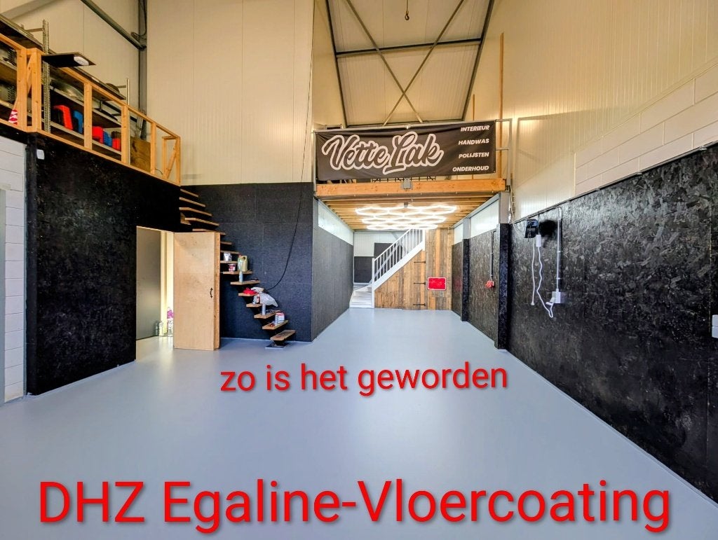 40m2 2k Epoxy Garagevloer coating Showroom TIJDELIJK & OP=OP, 7671DA, 5 tot 10 liter, Nieuw, Ophalen of Verzenden