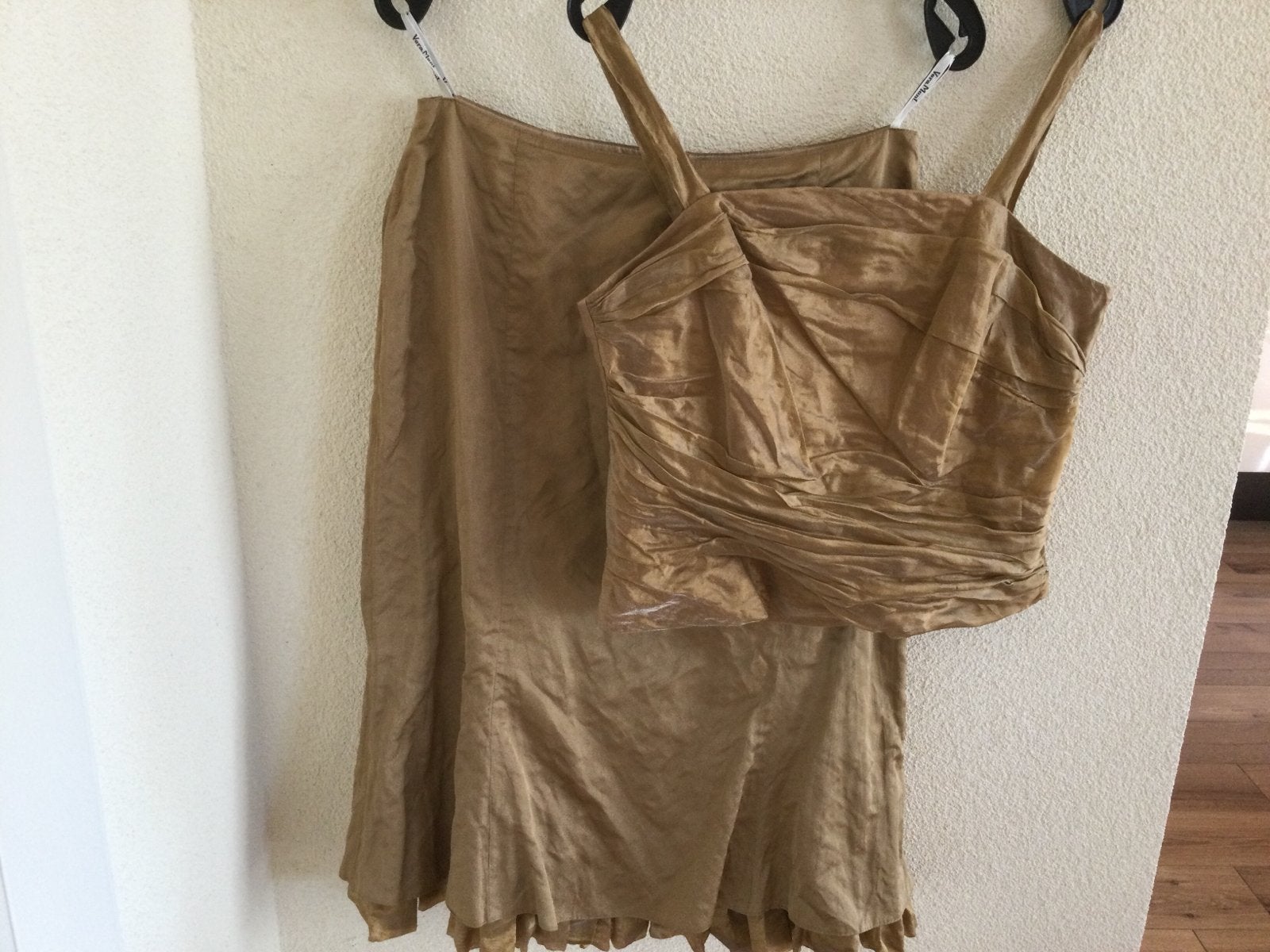 Heel mooie set van Vera Mont. Goudkleur, Overige typen, Maat 42/44 (L), Ophalen of Verzenden, Zo goed als nieuw