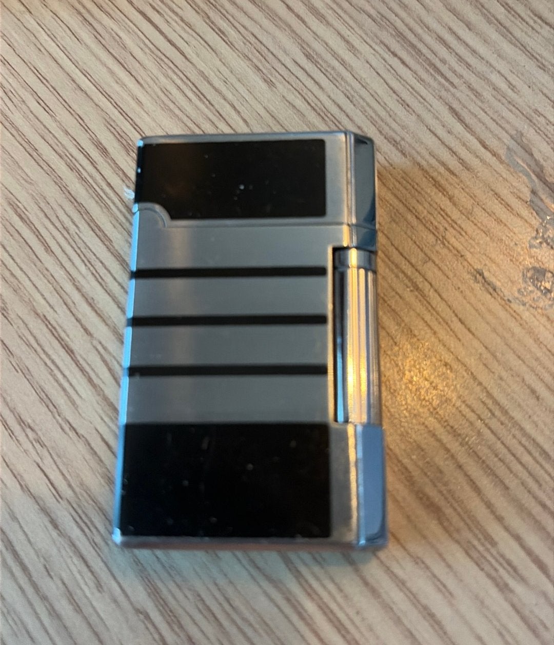 Ronson aansteker vintage  S.T. Dupont Gatsby art deco, Verzenden, Gebruikt, Aansteker