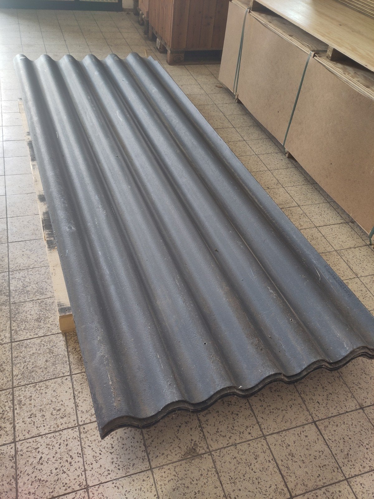 Gebruikte golfplaten - vezelcementplaat, Ophalen, Overige materialen, Gebruikt, 15 m² of meer