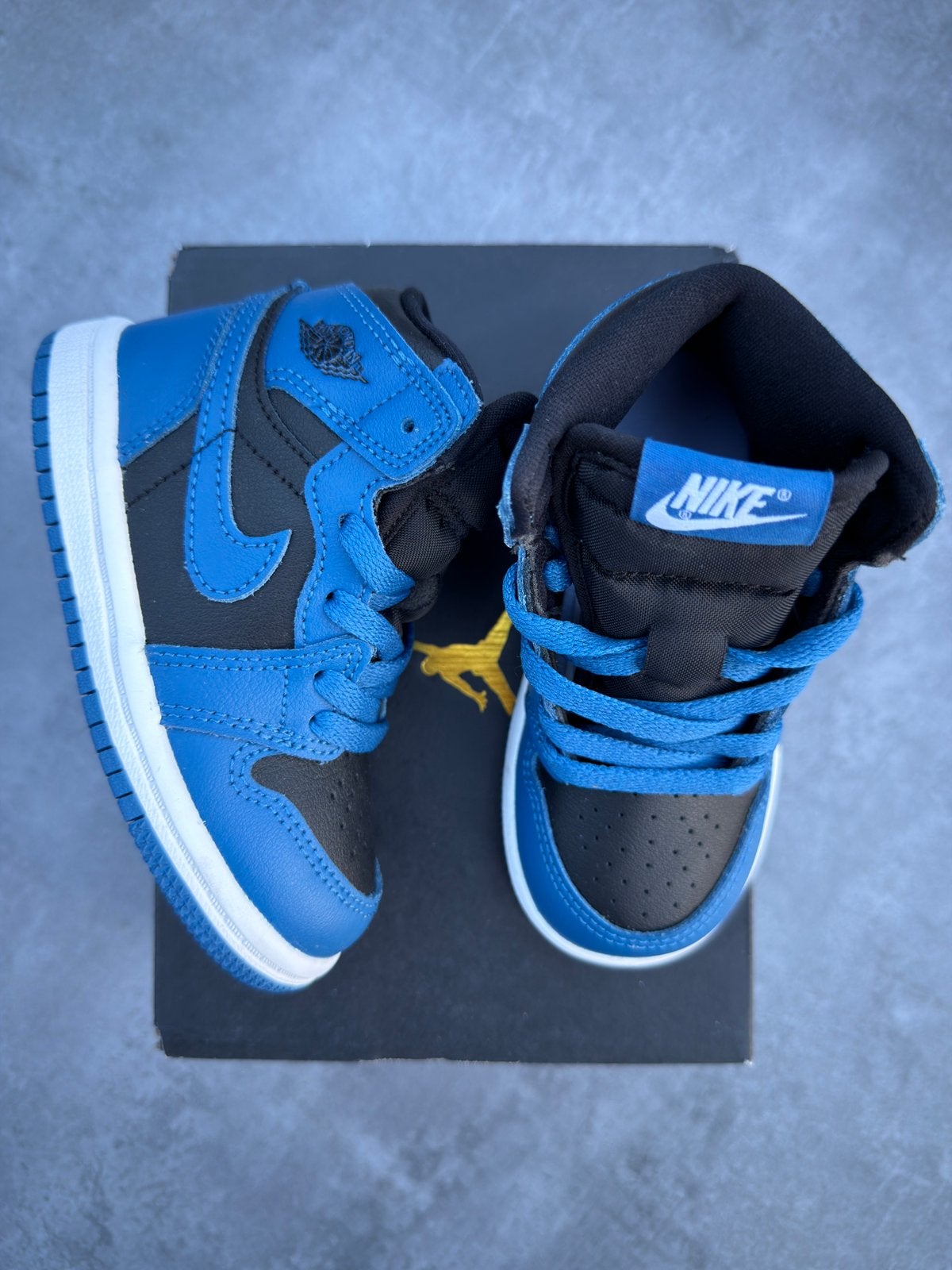Nike Air Jordan 1 High Dark Marina blue kids - maat 23.5, Kleding | Dames, Schoenen, --, Blauw, Nieuw, Ophalen of Verzenden