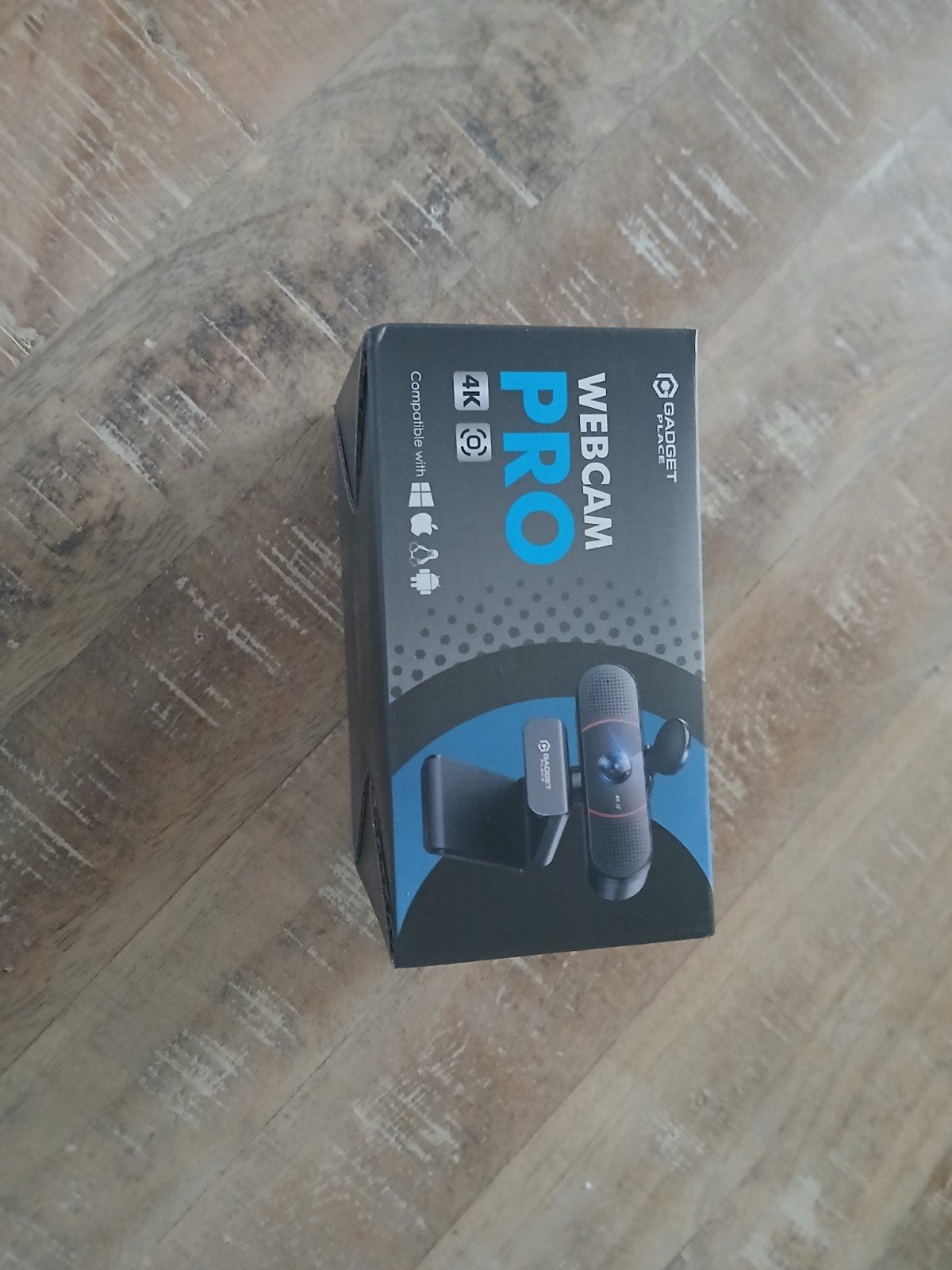 Gadget & Tech Webcam Pro 4K met microfoon, Computers en Software, ChromeOS, Ophalen of Verzenden, Zo goed als nieuw, Microfoon