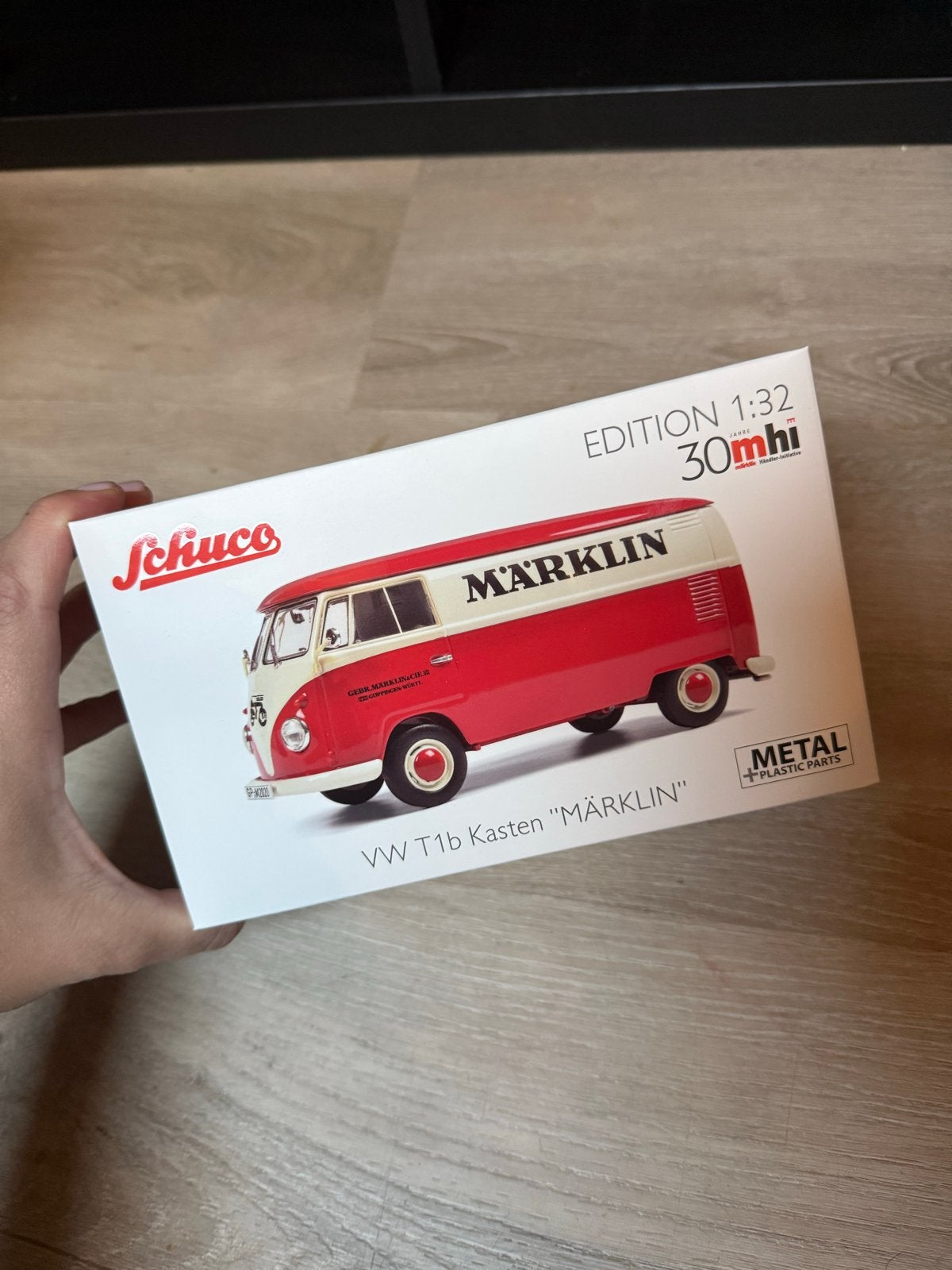 Schuco VW T1b Kasten "Marklin" - Editie 1:32, Ophalen of Verzenden, Nieuw, Auto, Schuco