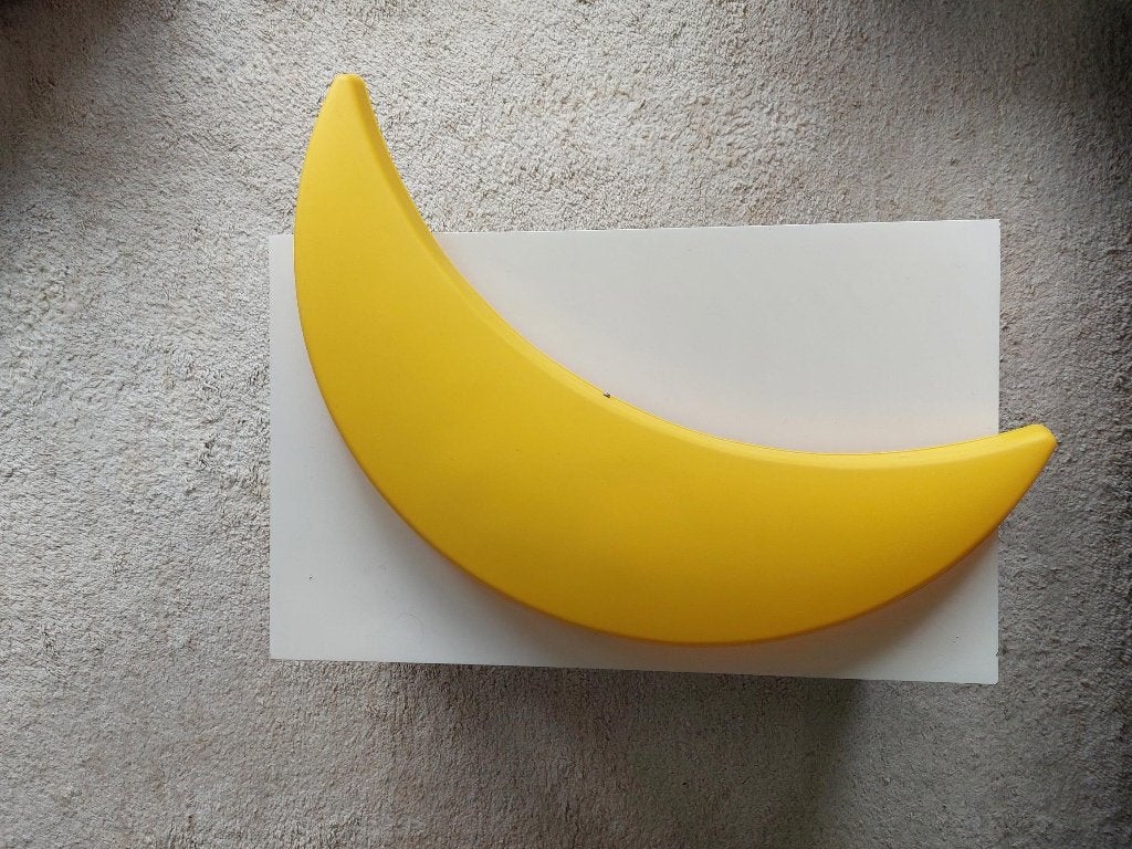 IKEA Maanlamp XXL, Kunststof, Gebruikt, Inclusief lichtbron, Vintage