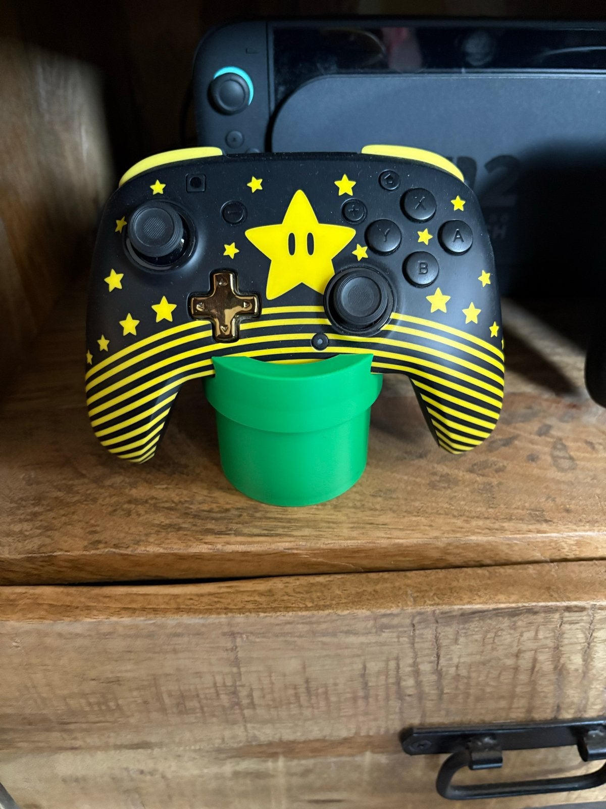 Mario Pijp Controller Houder & Game Opslag, Ophalen of Verzenden, Nieuw, Zonder controller, Switch Original