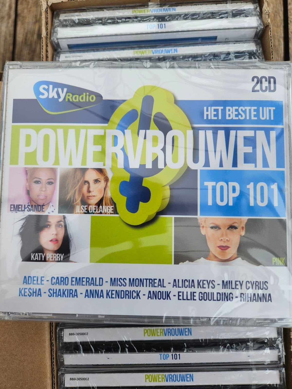 10 Dubbel CD's Sky Radio Powervrouwen Top 101 - Nieuw, Ophalen of Verzenden, Nieuw in verpakking, Pop, Overige typen