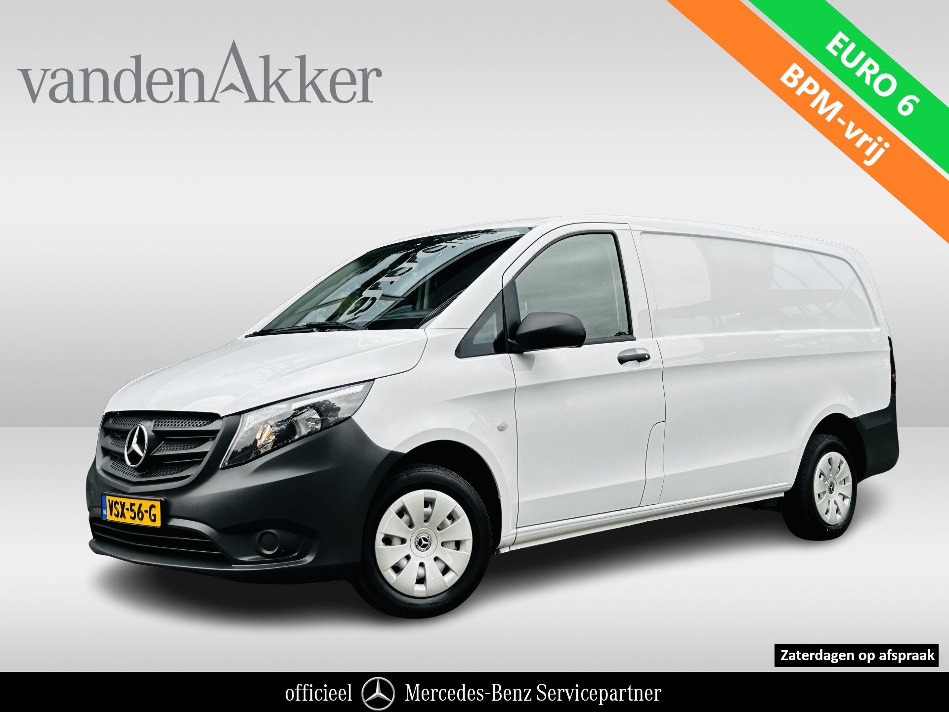 Mercedes-Benz Vito 110 CDI L2 Lang RWD // RIJKLAAR // Airco, Gebruikt, Bedrijf, Te koop, 750 kg