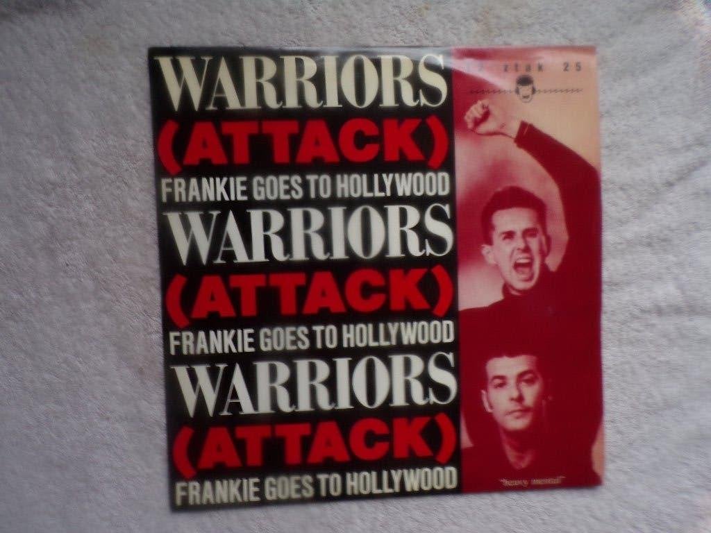 FRANKIE GOES TO HOLLYWOOD -  warriors ( MAXI white label ), Verzenden, Overige genres, Zo goed als nieuw, 12 inch