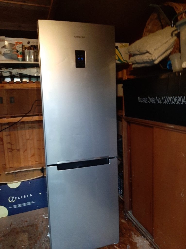 Koelkast vriescombinatie (Samsung), Ophalen, Gebruikt, 200 liter of meer, 160 cm of meer