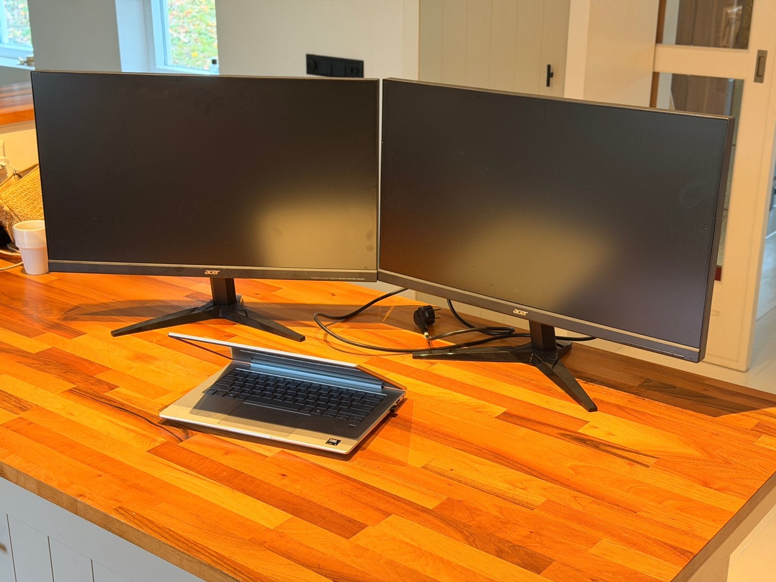 2x Acer KG271 27 inch Full HD Gaming Monitor, HDMI, 101 t/m 150 Hz, Full HD, Zo goed als nieuw