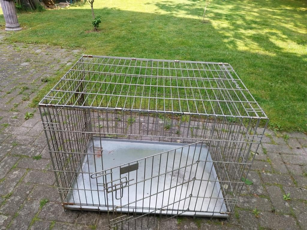 Grote hondenbench, Dieren en Toebehoren, Hondenhokken, Ophalen of Verzenden, Gebruikt, 75 tot 110 cm, 65 tot 100 cm