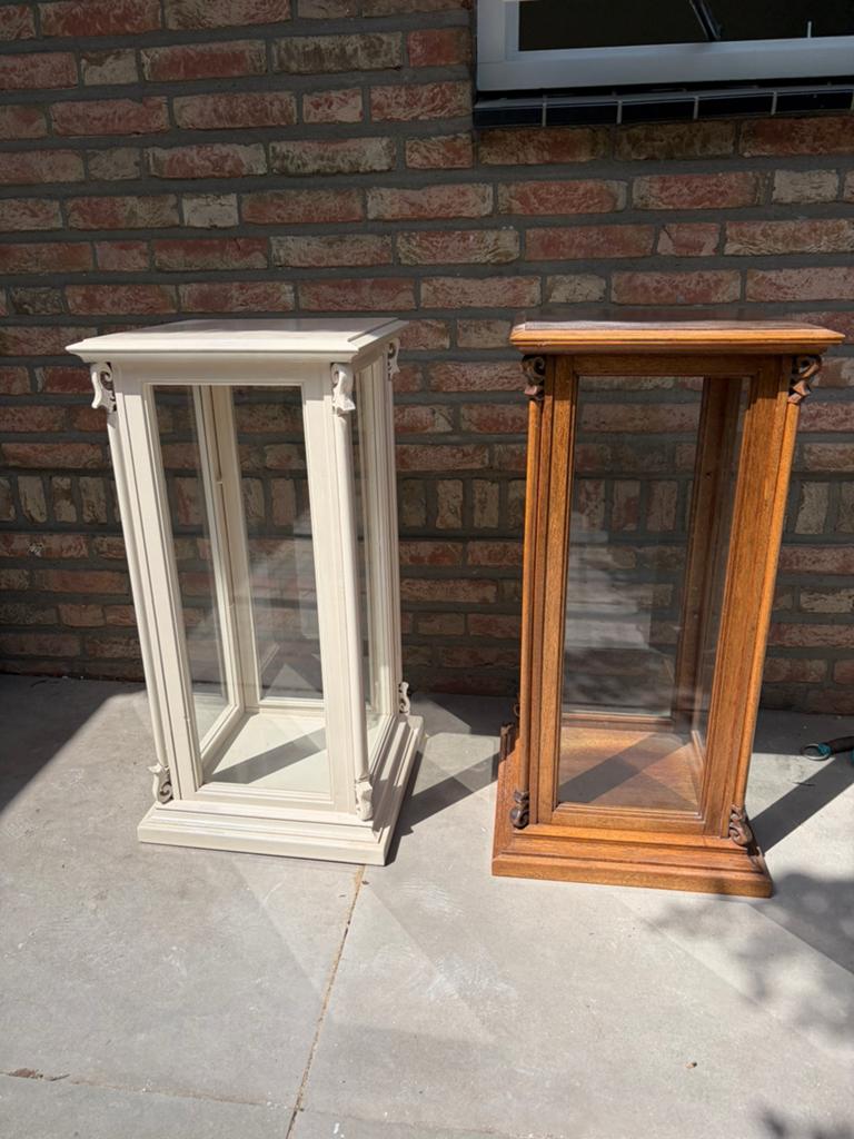 Vitrine kastjes, Ophalen of Verzenden, Gebruikt