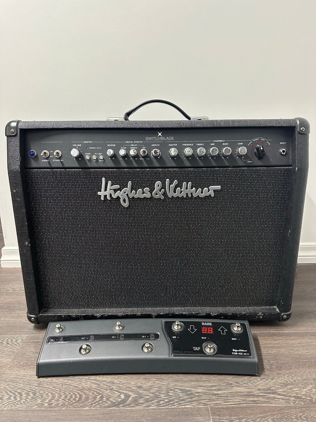 Hughes & Kettner Switchblade 100W Combo Gitaarversterker, Ophalen, Gebruikt, Gitaar, 100 watt of meer