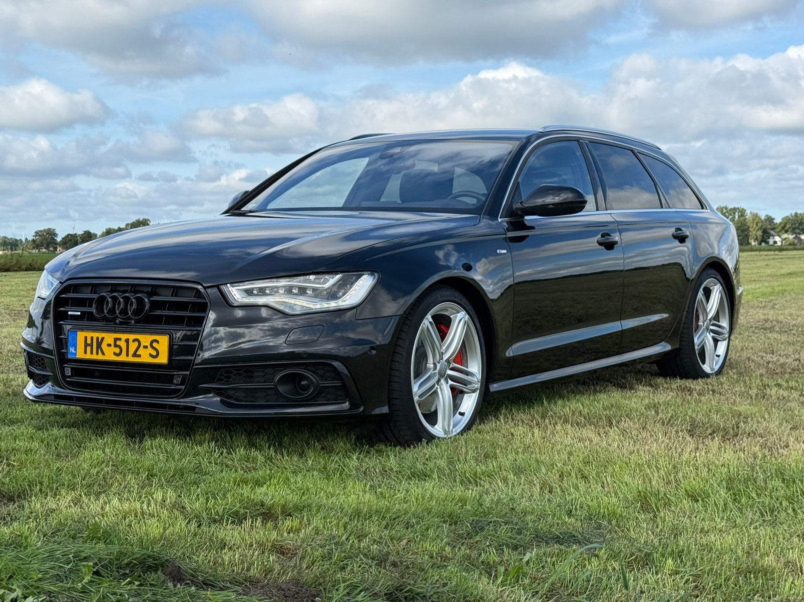 Audi A6 3.0TFSI 220KW Avant Qua.s-tr 2012 Zwart, Auto's, Automaat, Zwart, 2995 cc, Zwart