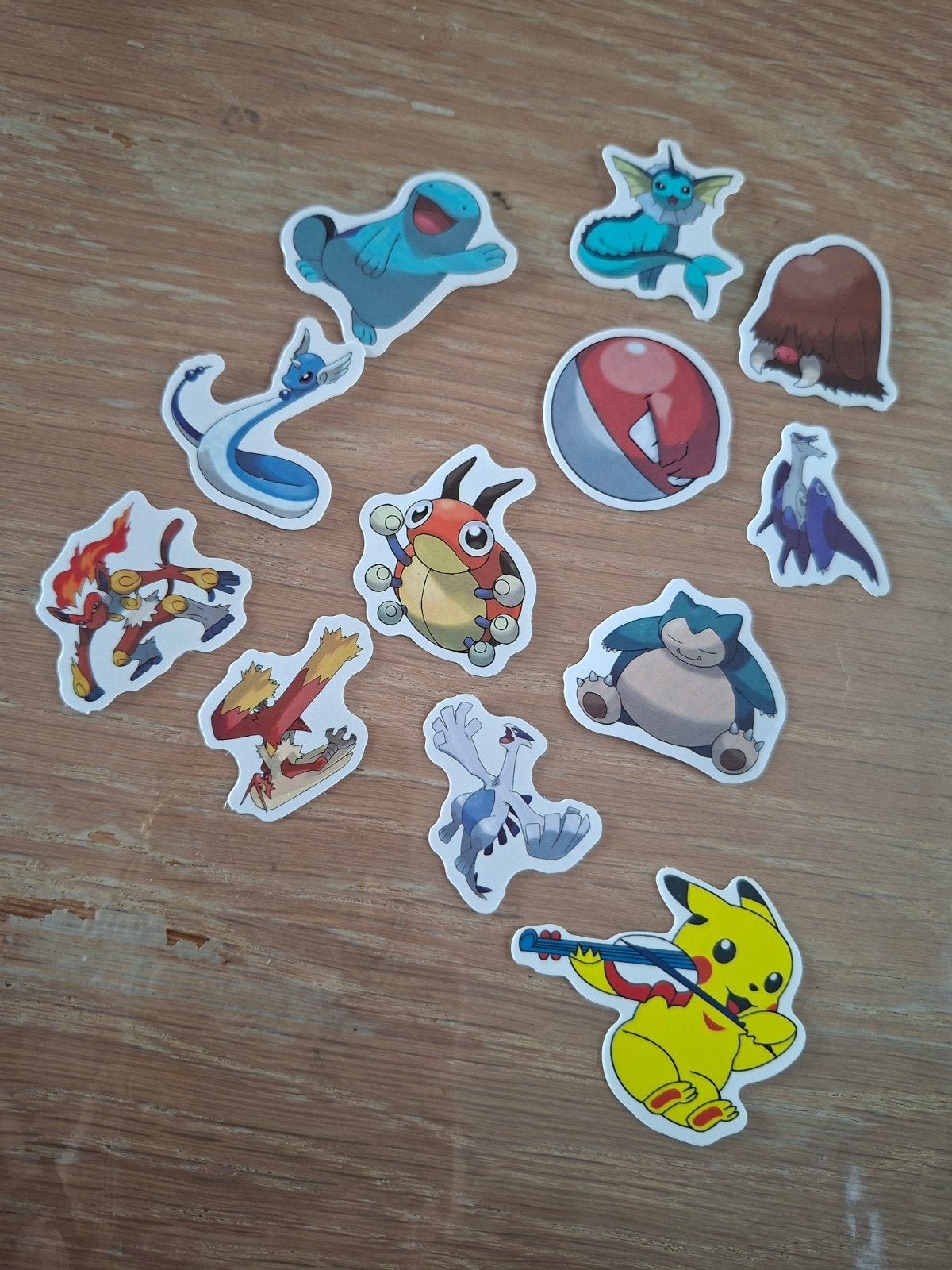 Pokémon Stickers - Diverse Karakters in een koop 75cent, Ophalen, Nieuw, Overige typen
