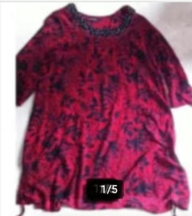 Dames bloes rood/zwart merk Ciso mt XL, Kleding | Dames, Meerkleurig, Maat 46/48 (XL) of groter, Ciso, Ophalen of Verzenden