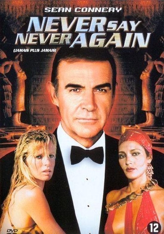 Never Say Never Again (1983) DVD Sean Connery James Bond, Alle leeftijden, Ophalen of Verzenden, Zo goed als nieuw, 1980 tot 2000