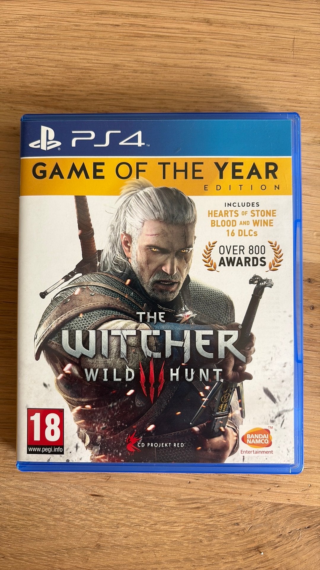 The Witcher 3: Wild Hunt - Game of the Year Edition PS4, Vanaf 18 jaar, 1 speler, Ophalen of Verzenden, Zo goed als nieuw