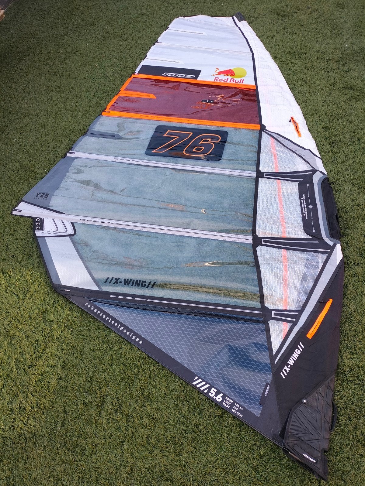 Aangeboden RRD x-wing 5.6, Watersport en Boten, Ophalen, Met draagtas, 5 tot 6.5 m², RRD
