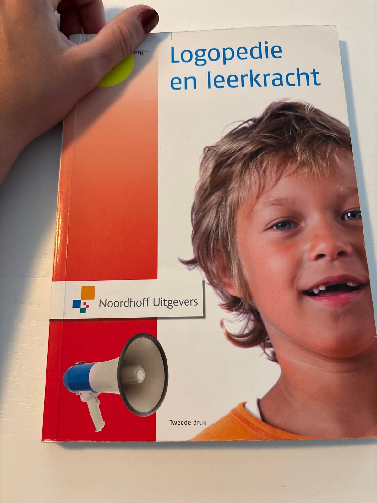 Logopedie en leerkracht - Tweede druk, Ophalen of Verzenden, Gamma, Zo goed als nieuw, HBO