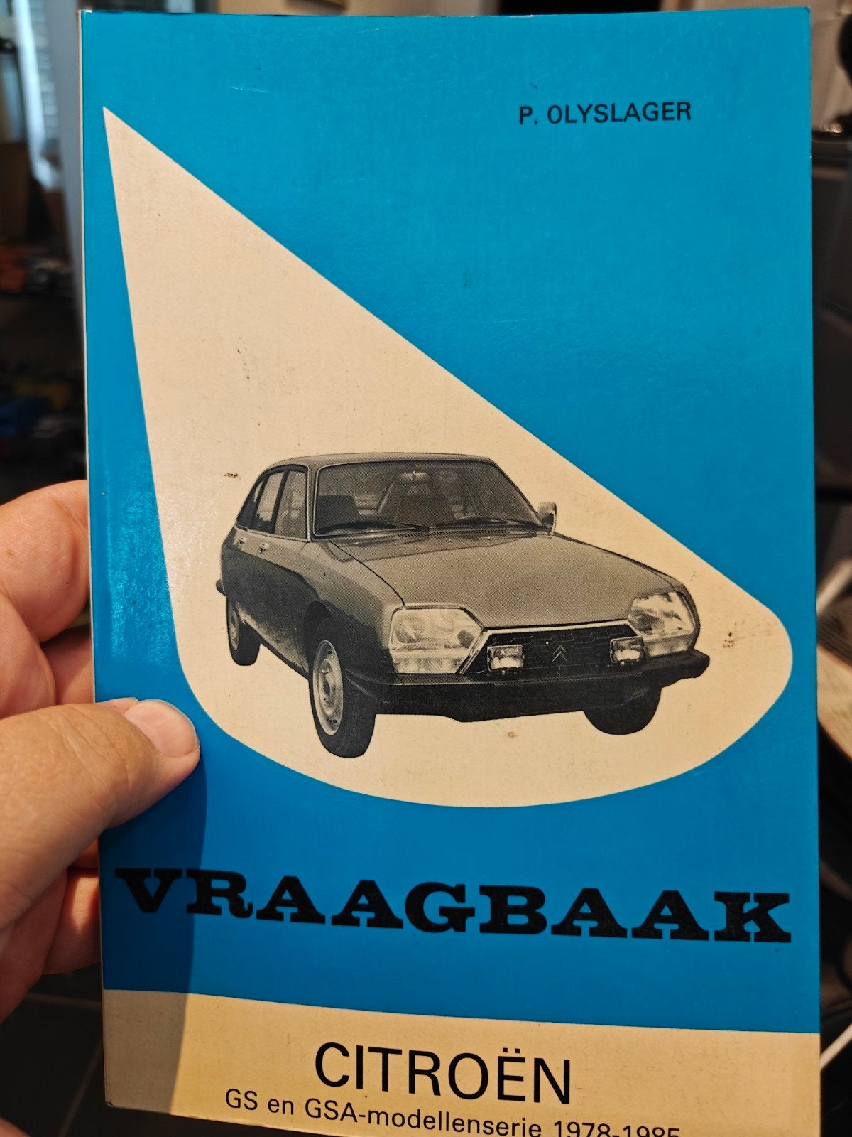 Vraagbaak Citroën GS en GSA 1987-1985, Ophalen of Verzenden
