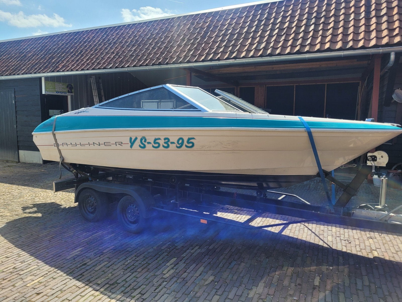 Bayliner capri 1800 met Evinrude 90 pk buitenboordmotor, Gebruikt, 70 tot 120 pk, Ophalen of Verzenden, Bayliner