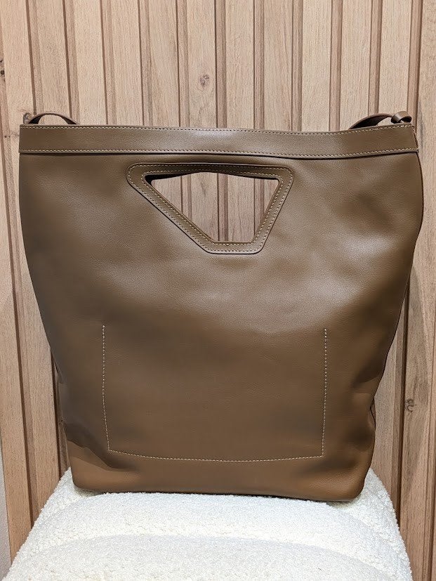 YAYA - Prachtige leren tas - Huidige collectie - Nieuw €190, Bruin, Schoudertasje, Nieuw, Ophalen of Verzenden