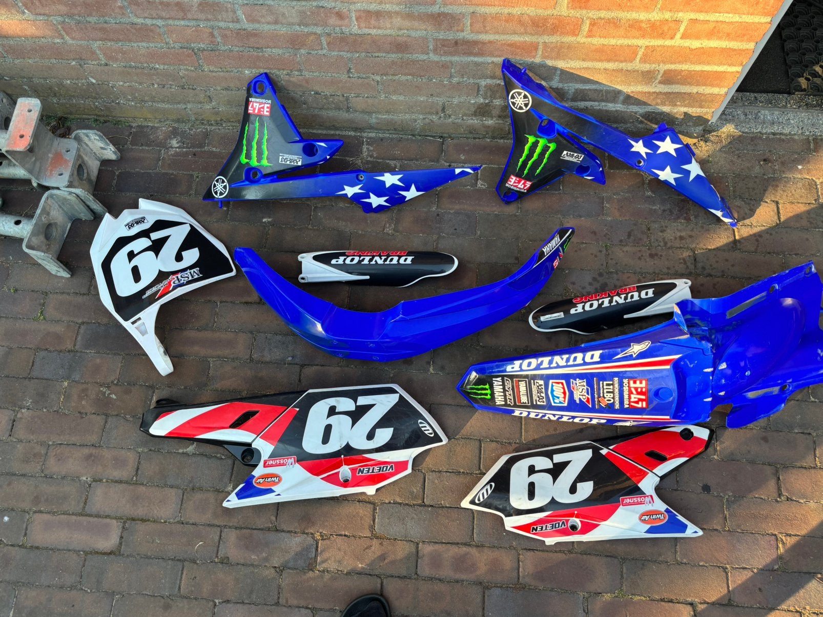 Kappenset yamaha yzf 250cc 2015-2017, Ophalen of Verzenden