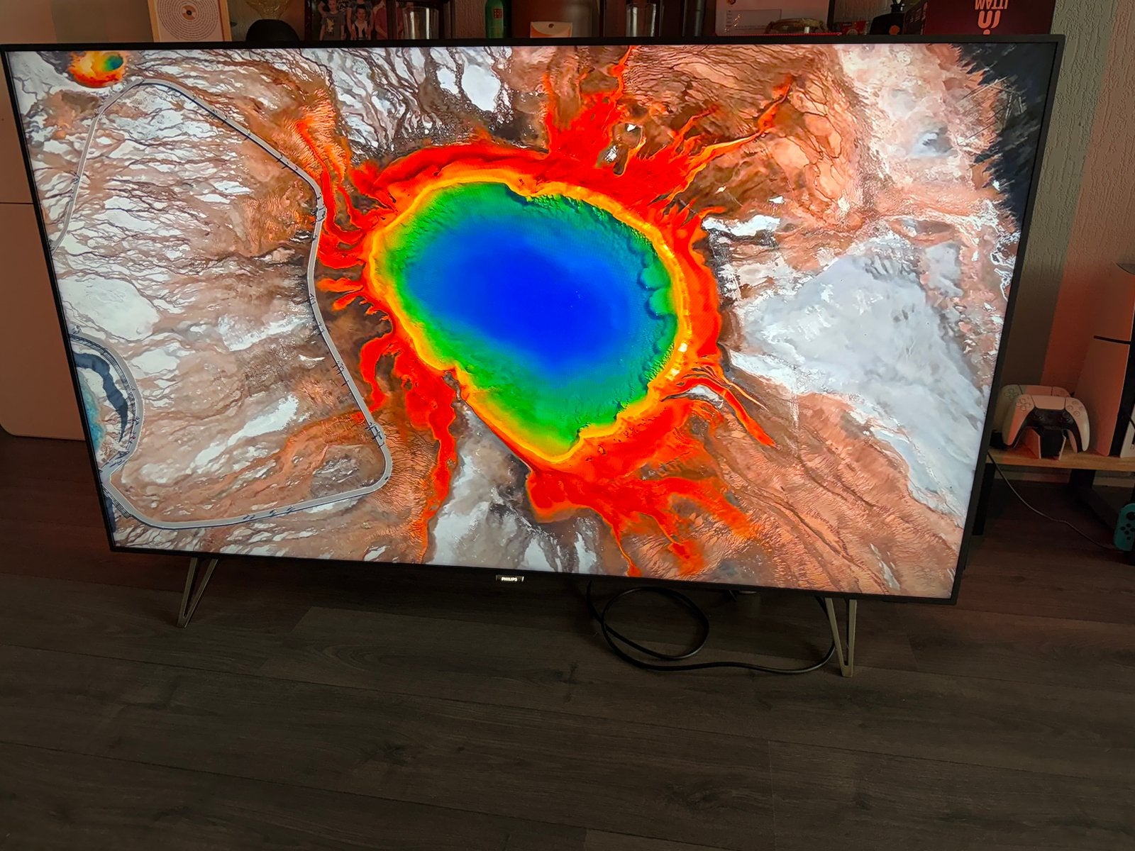65” Philips Ambilight Smart 4k Uhd tv 120hz, Ophalen, Philips, LED, 120 Hz