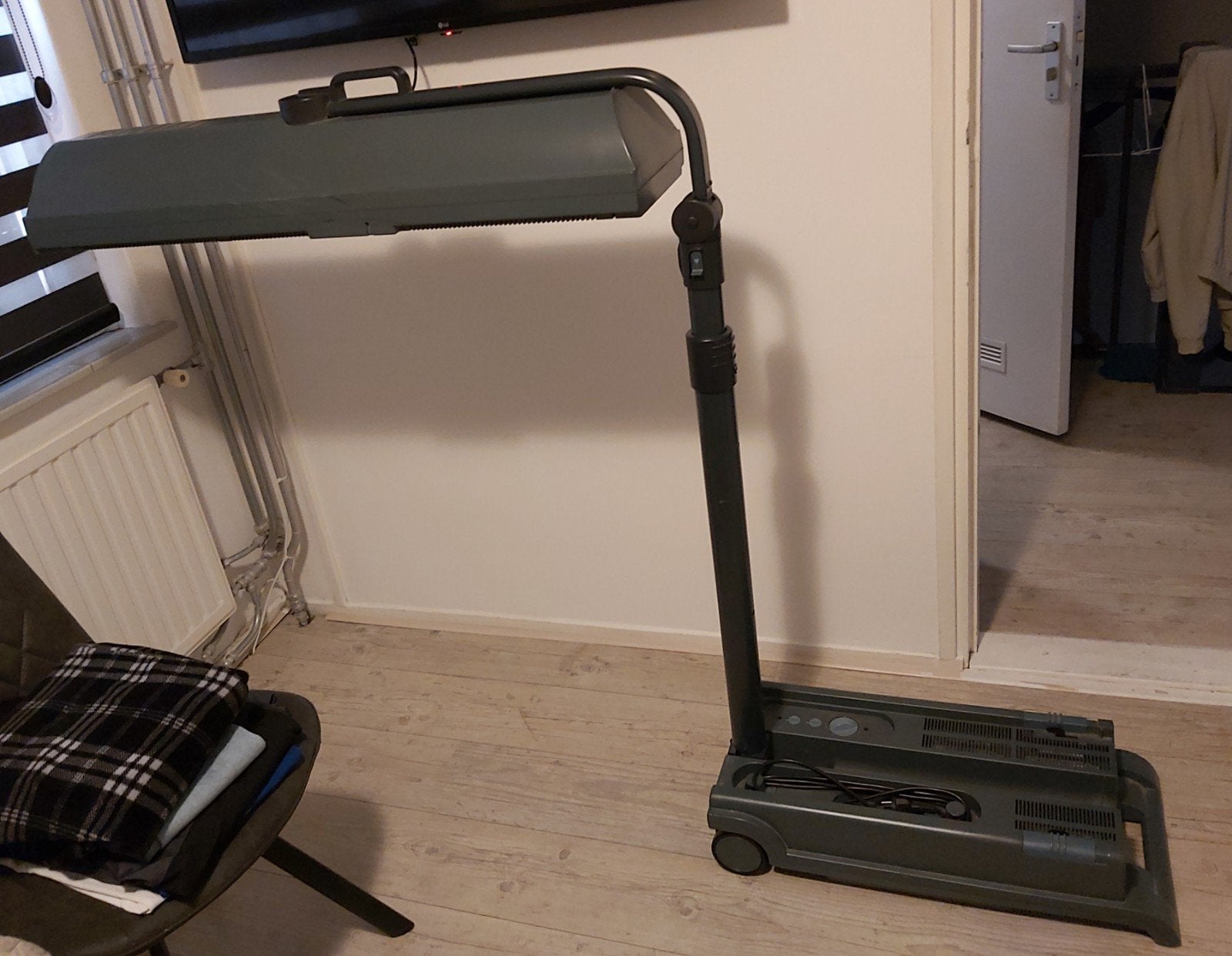 Philips inklapbare zonnebank - Compact en efficiënt, Witgoed en Apparatuur, Ophalen, Gebruikt, Zonnebank enkelzijdig, Minder dan 10 lampen