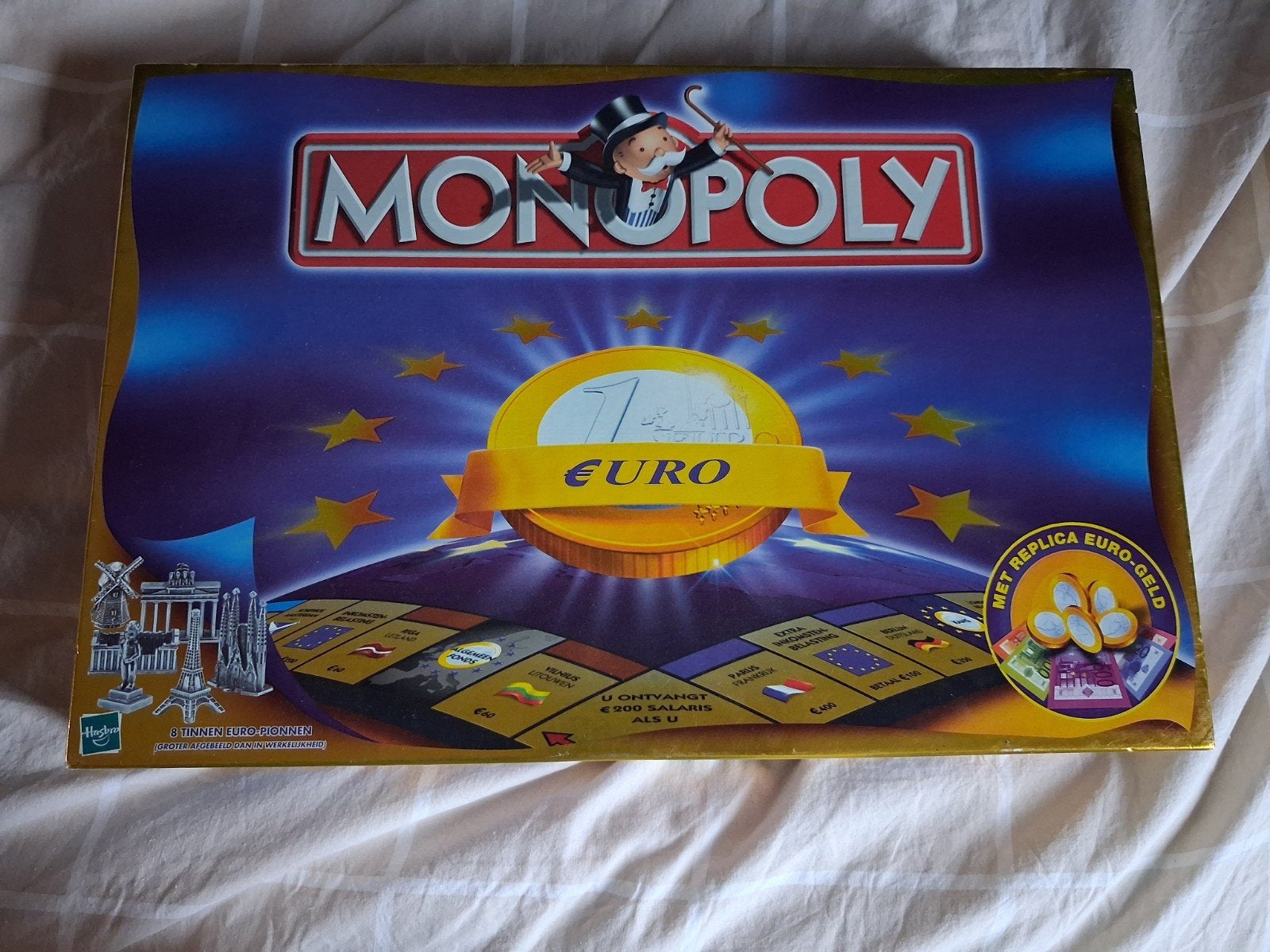 Monopoly Euro, Hobby en Vrije tijd, Een of twee spelers, Ophalen of Verzenden, Zo goed als nieuw, Parker