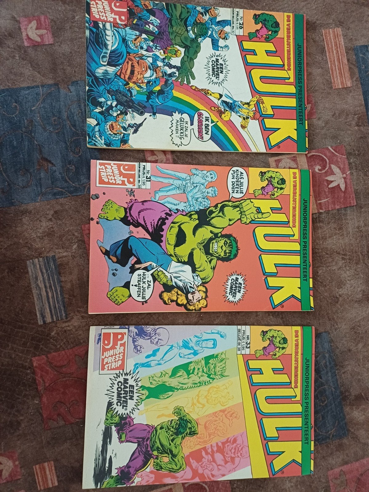 Vintage comics - Hulk, Boeken, Meerdere comics, Ophalen of Verzenden, Gelezen, Amerika