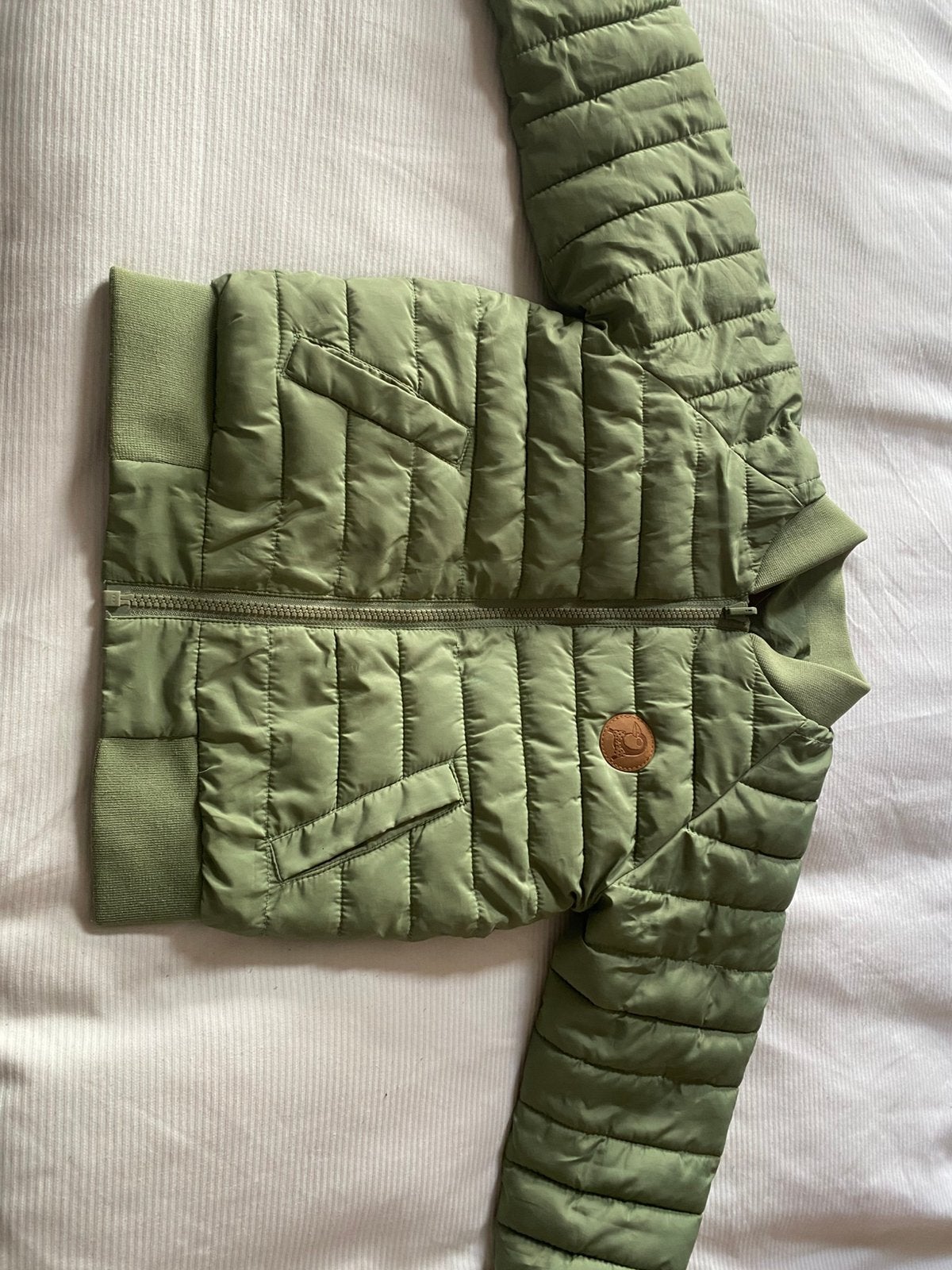 Reversible Mini Rodini bomberjack maat 104, Ophalen, Gebruikt, Jongen of Meisje, Jas