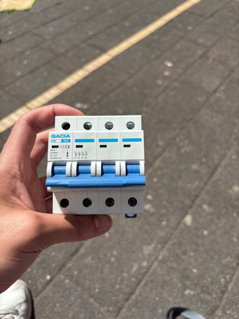Gacia DH 40A 400V 3-fase automaat, Ophalen of Verzenden, Nieuw, Schakelaar