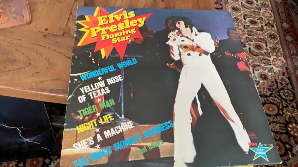 Elvis Presley. Flaming Star, Ophalen of Verzenden, Zo goed als nieuw, 12 inch, Poprock
