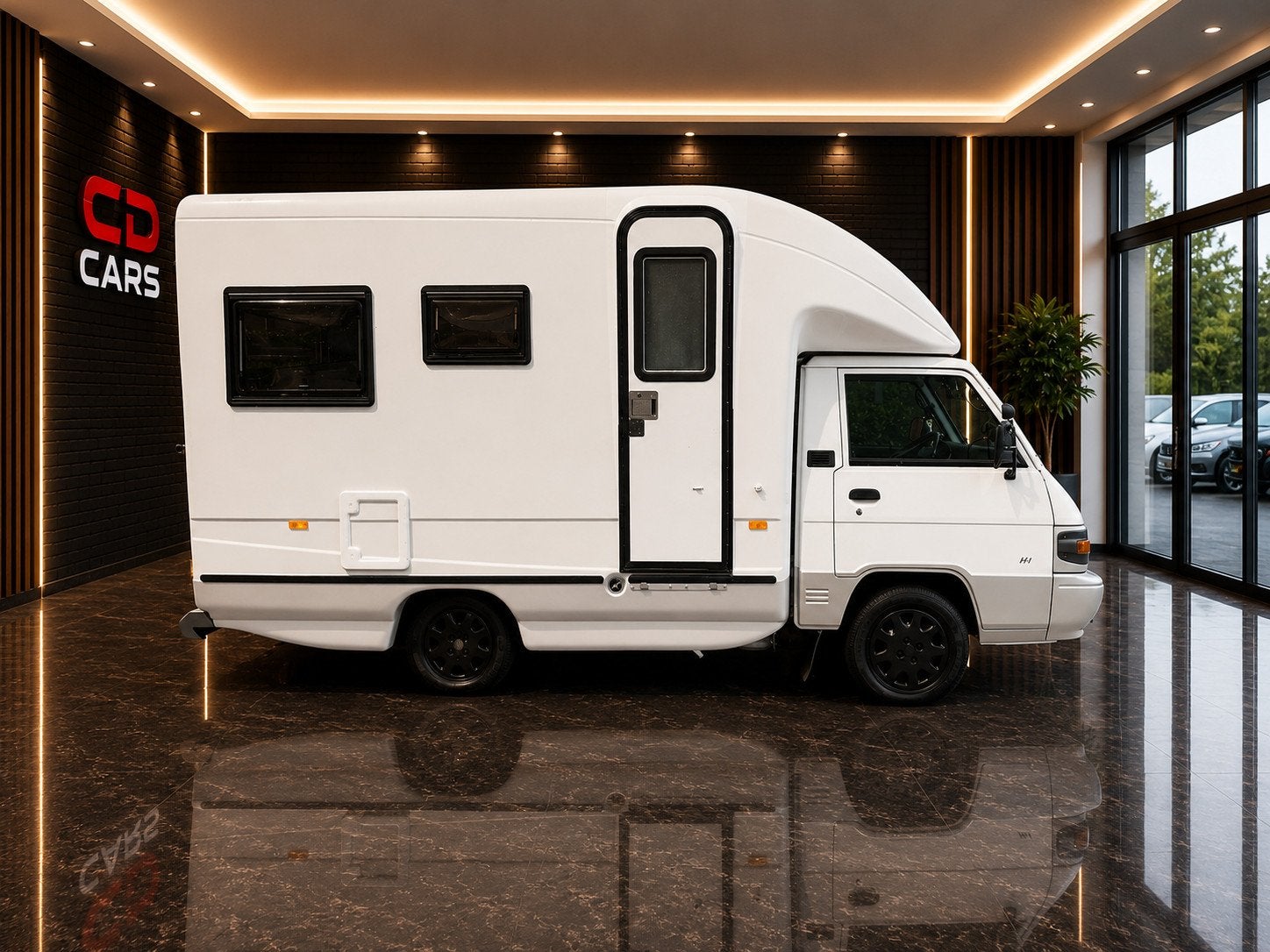 Hyundai Maxivan . Keuken Bed, Kachel, Koelkast, Radio ., Overige merken, Info@cd-cars.nl, Buscamper of Camperbus, C.D. Cars