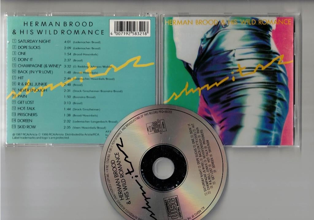 HERMAN BROOD CD Shpritsz - remastered, Ophalen of Verzenden, Zo goed als nieuw, Poprock