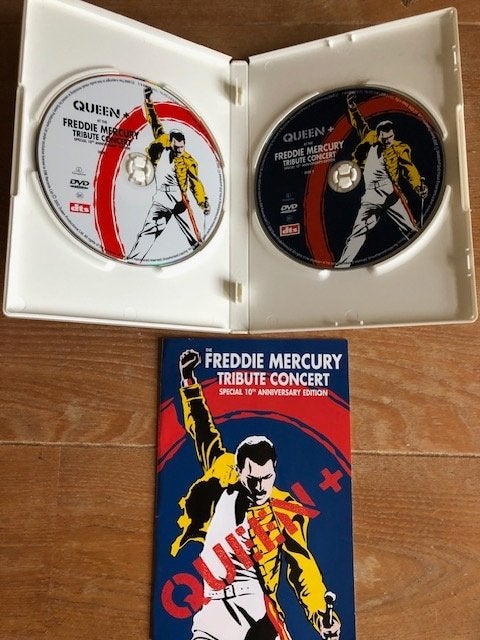 the Freddie Mercury Tribute Concert 1992 / 2DVD incl. boekje, Alle leeftijden, Ophalen of Verzenden, Zo goed als nieuw