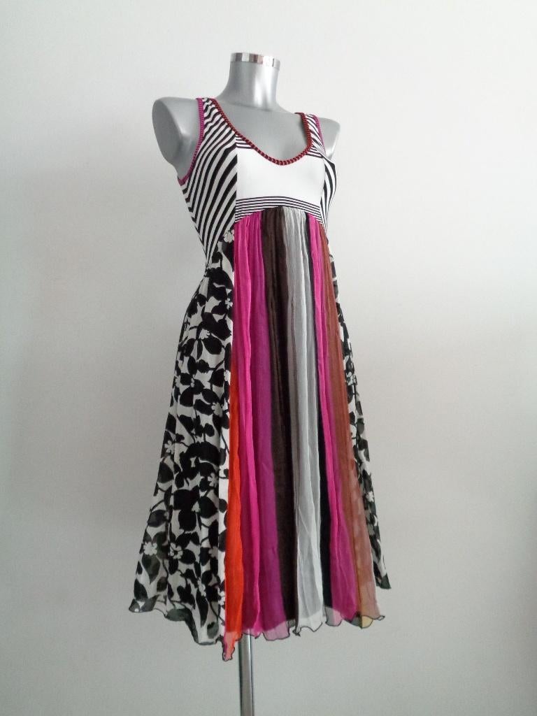 Pianura Studio jurk IT42 - NL36/38 zijde/viscose Nieuw, Kleding | Dames, Overige kleuren, Pianura Studio, Nieuw, Ophalen of Verzenden