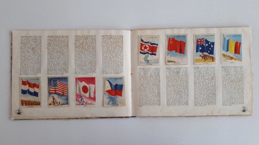 Boek VLAGGEN  -van alle landen-, Ophalen of Verzenden, 19e eeuw, Gelezen, Overige gebieden