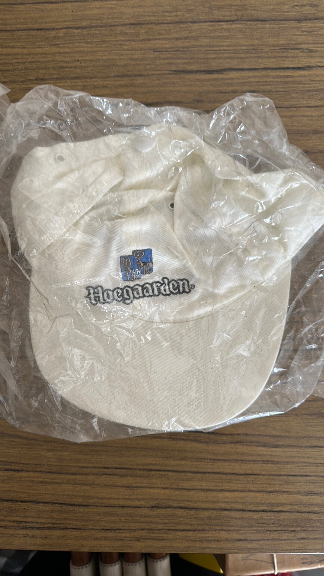 Hoegaarden Petje, Verzamelen, Biermerken, Ophalen of Verzenden, Overige typen, Overige merken