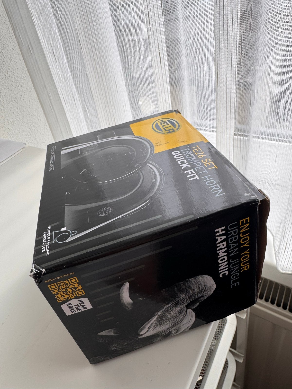 Auto Claxon Toeter Hella TE26 Set Trompet Hoorns - Quick Fit, Ophalen of Verzenden, Nieuw