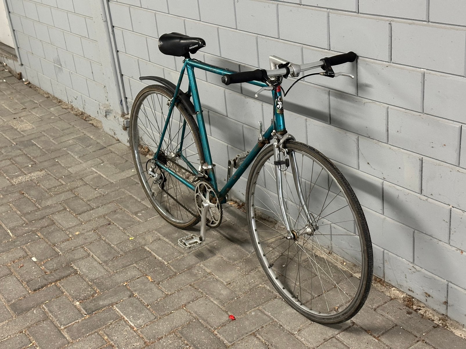 Vintage Toerfiets Jan Janssen 58cm, Fietsen en Brommers, 10 tot 15 versnellingen, Zo goed als nieuw, 57 tot 61 cm, Ophalen