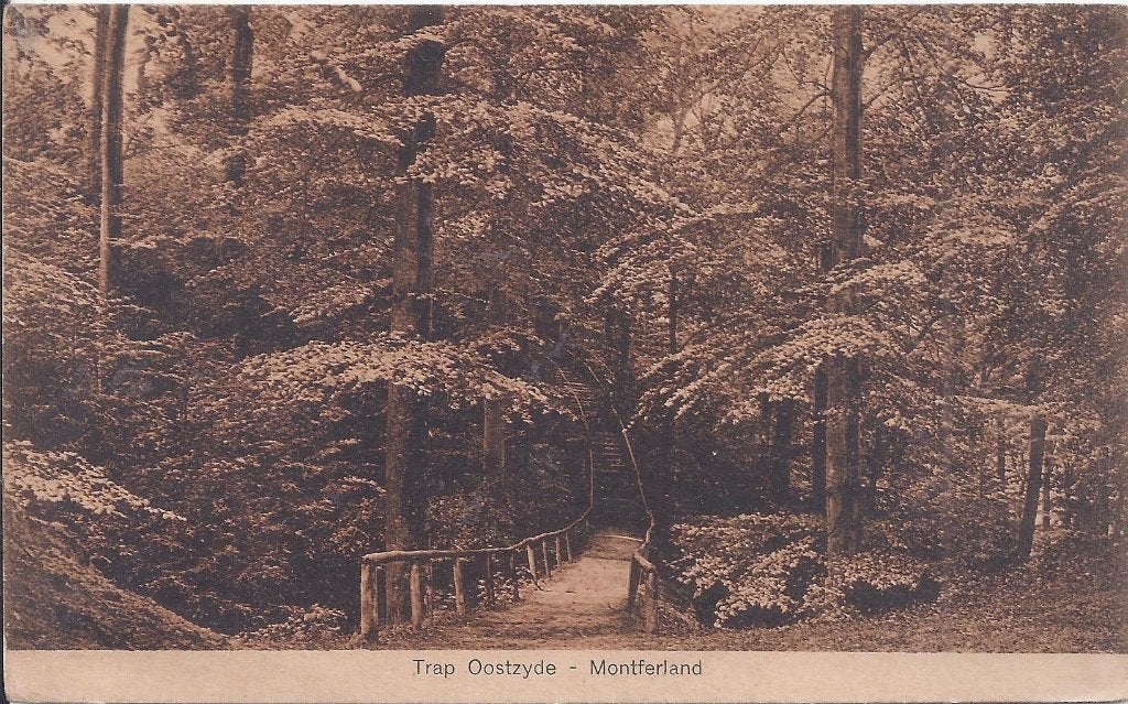 Montferland Trap Oude Ongelopen Ansichtkaart ( P794 ), Ophalen of Verzenden, 1980 tot heden, Gelopen