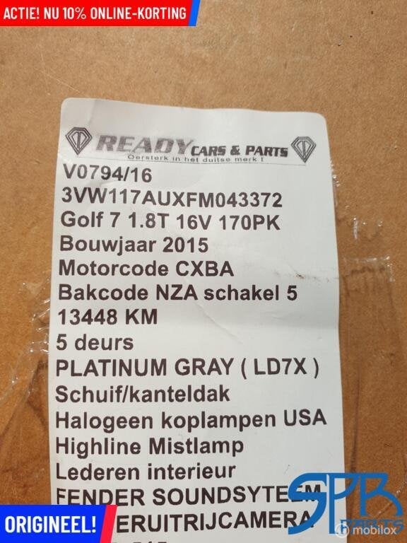 5QE035285 Online Diensten Module Golf 7 VII AUDI A3 8V S3, Gebruikt, Volkswagen, Ophalen of Verzenden, Volkswagen