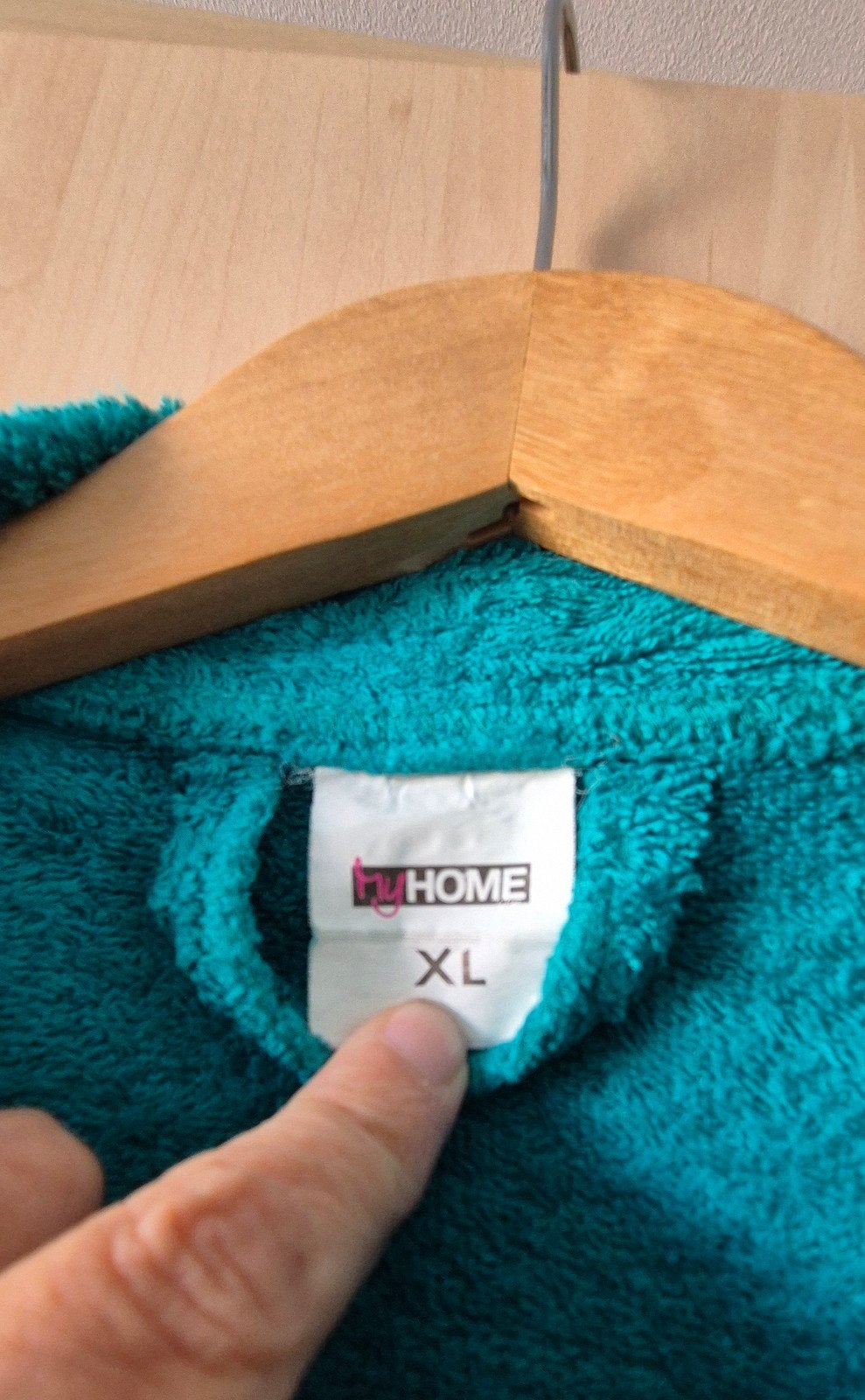 Badjas XL - Turquoise, Ophalen of Verzenden, Gedragen