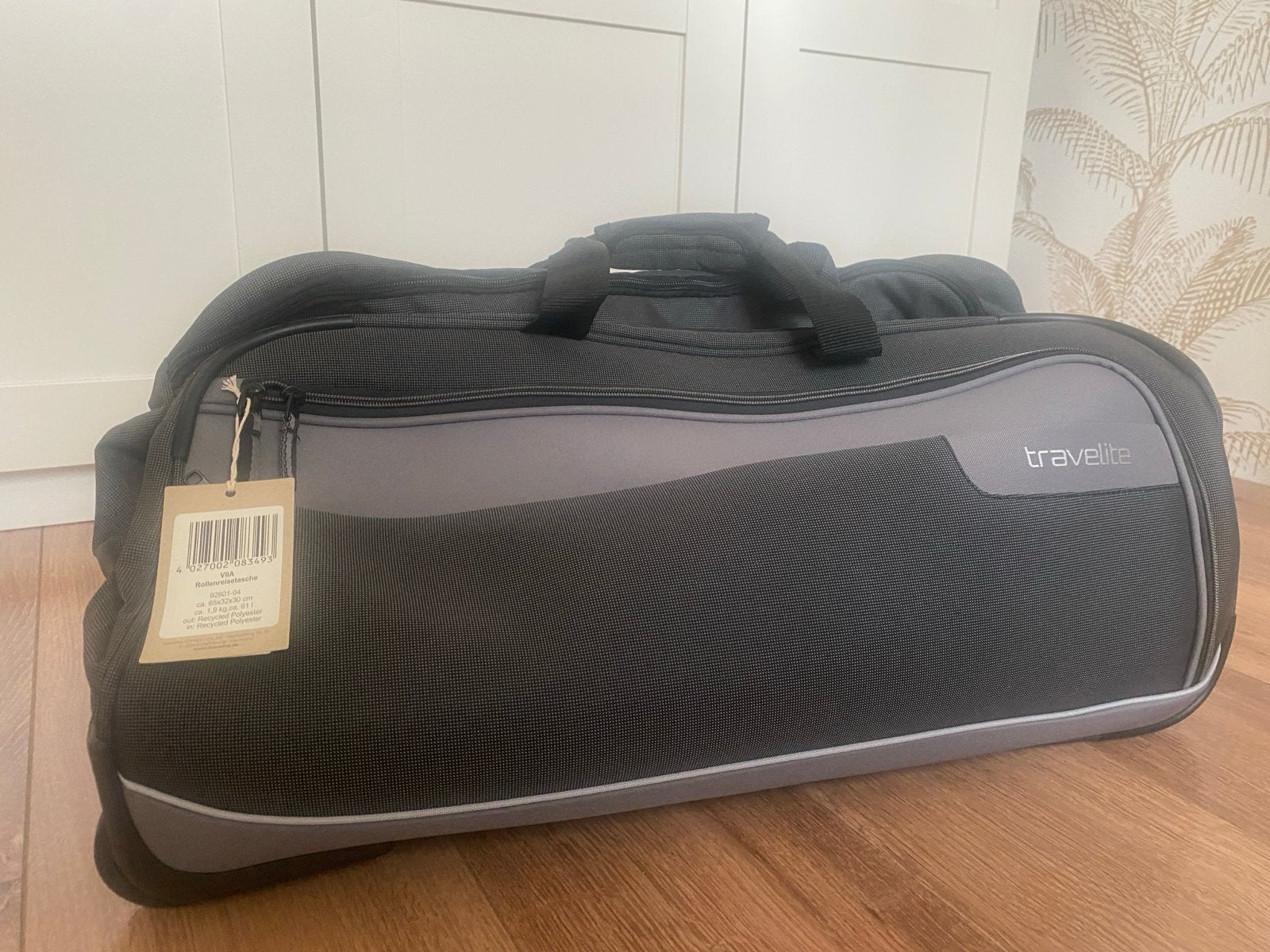Nieuwe Travelite met wieltjes reistas - 65x32x30 cm, 61L, Wieltjes, 30 cm of meer, Verzenden, Zwart