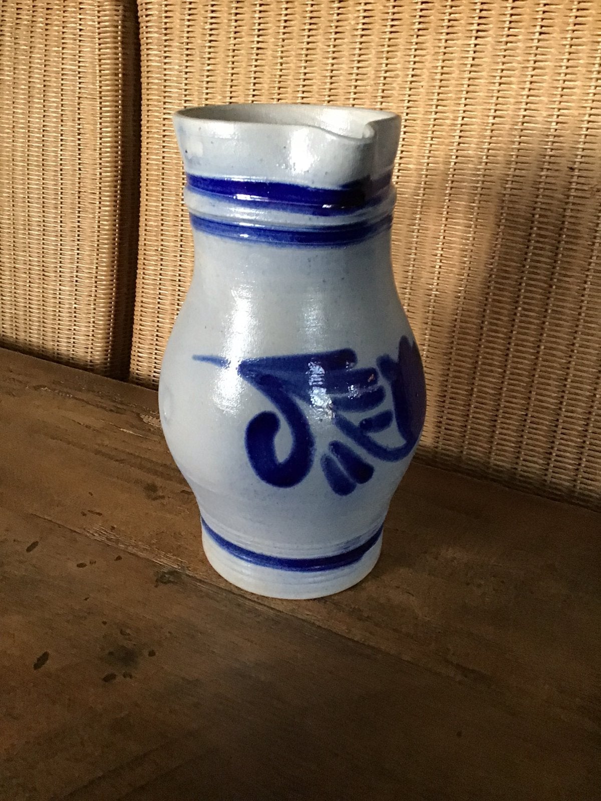 Vintage Keulse kan kruik in gres keramiek, Antiek en Kunst, Ophalen of Verzenden