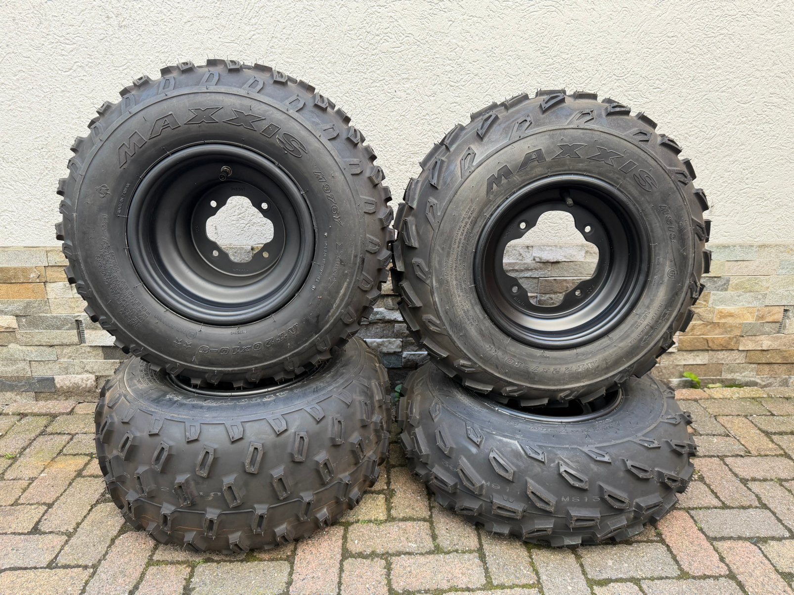 Yamaha Raptor YFM 700 wielenset, a armen en achteras, Gebruikt, Yamaha, Yamaha, Yamaha